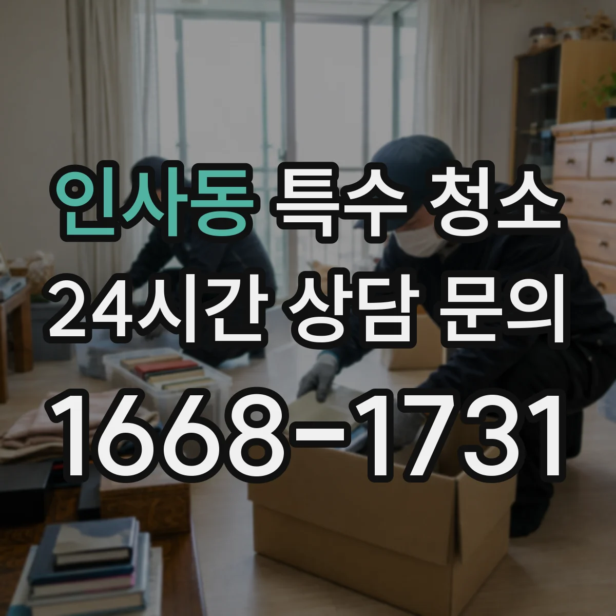 인사동 특수 청소