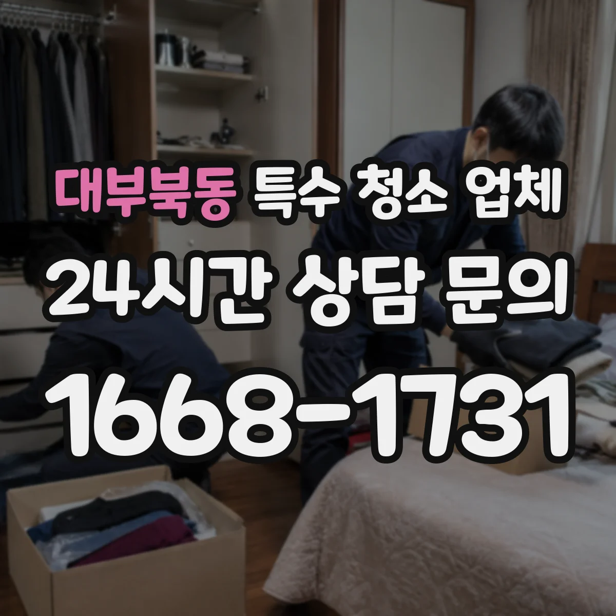 대부북동 특수 청소 업체