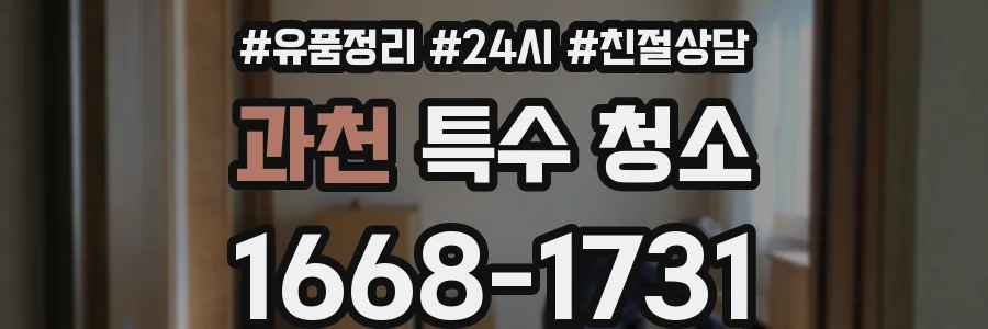 과천 특수 청소