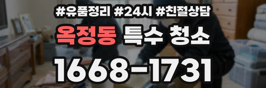 옥정동 특수 청소