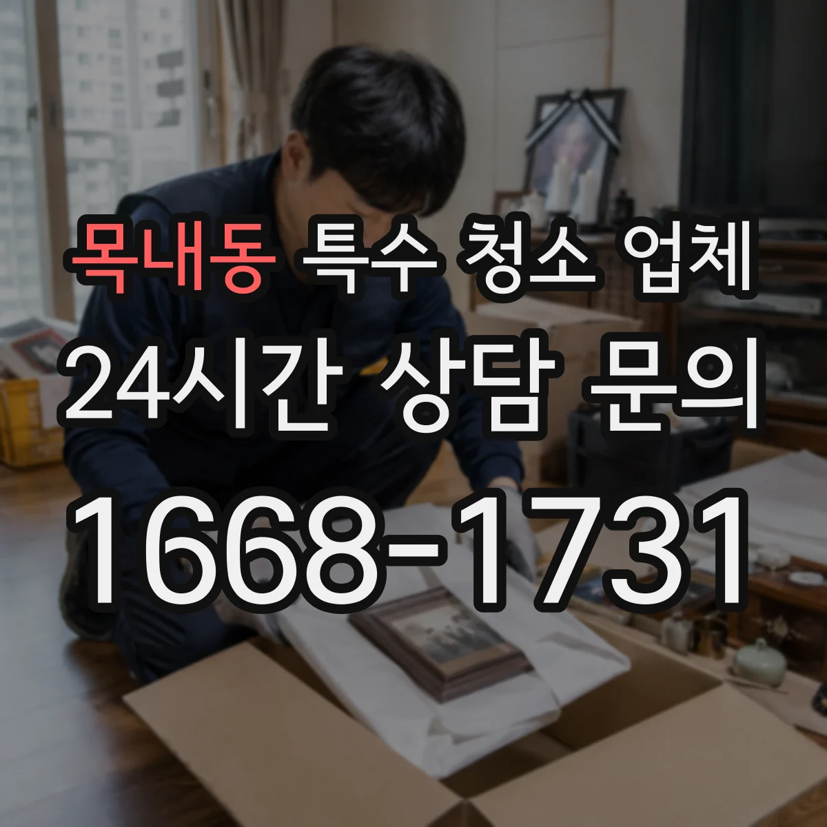 목내동 특수 청소 업체
