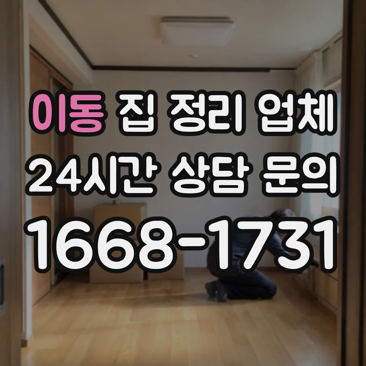 이동 집 정리 업체