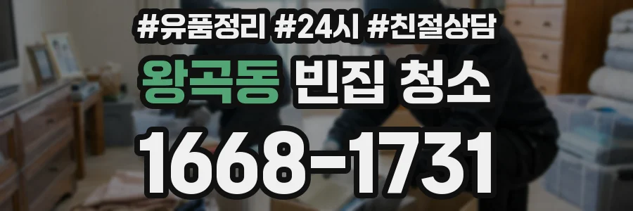 왕곡동 빈집 청소