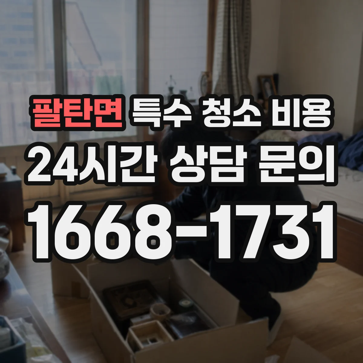 팔탄면 특수 청소 비용