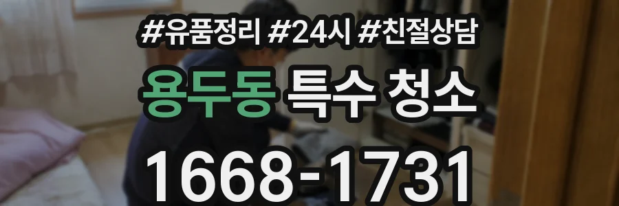 용두동 특수 청소