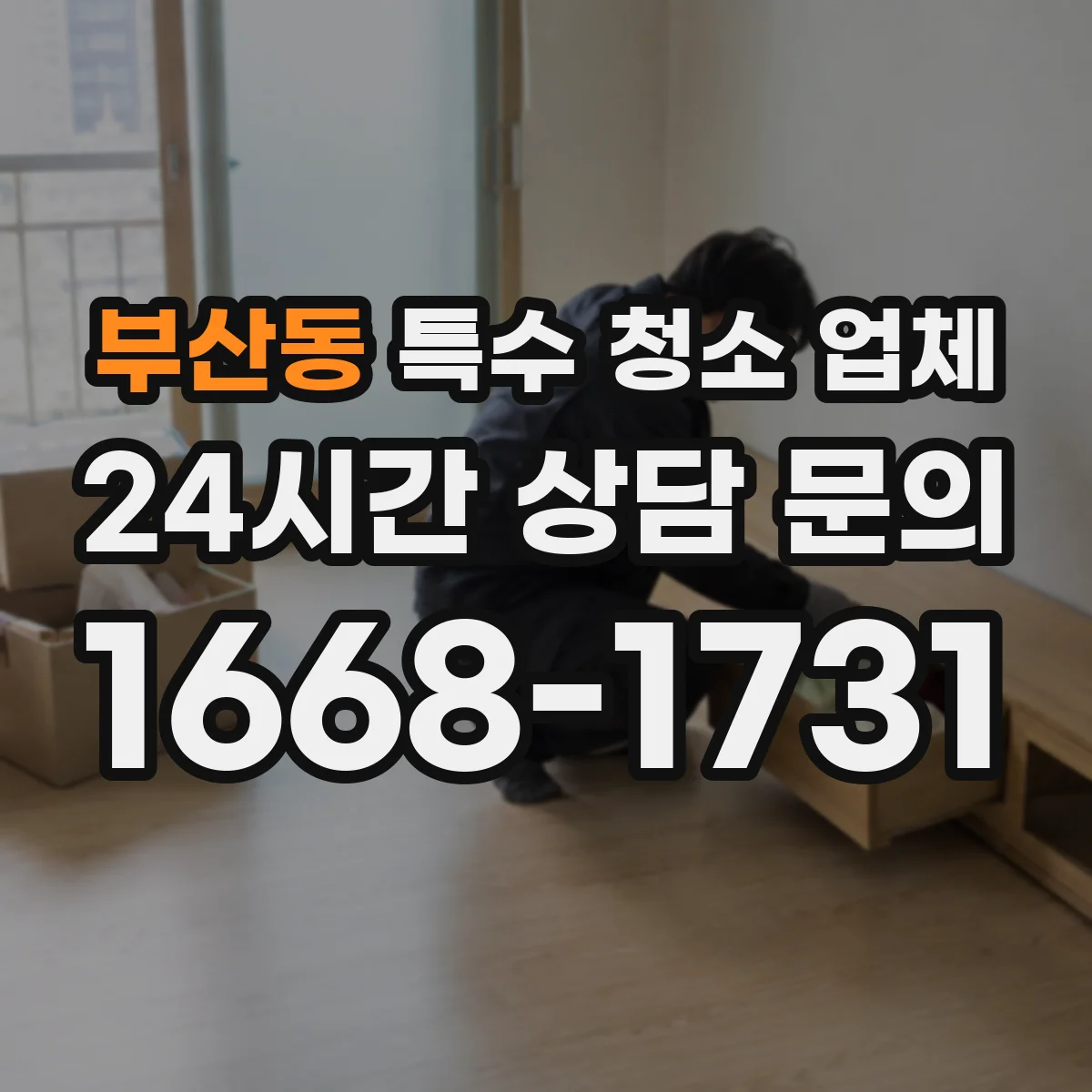 부산동 특수 청소 업체