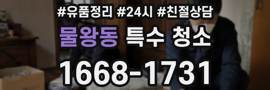 물왕동 특수 청소
