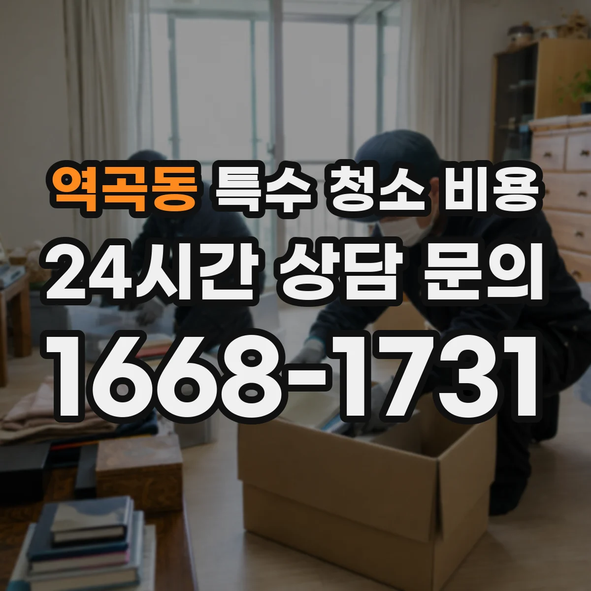 역곡동 특수 청소 비용