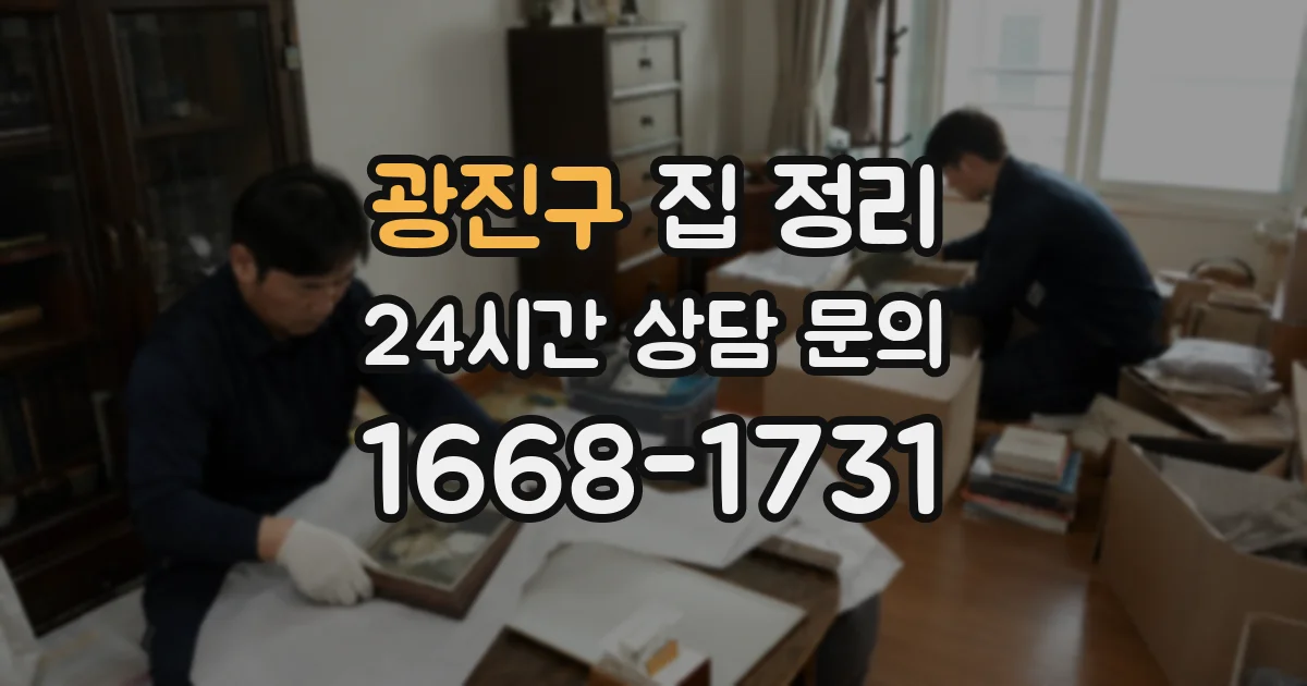광진구 집 정리