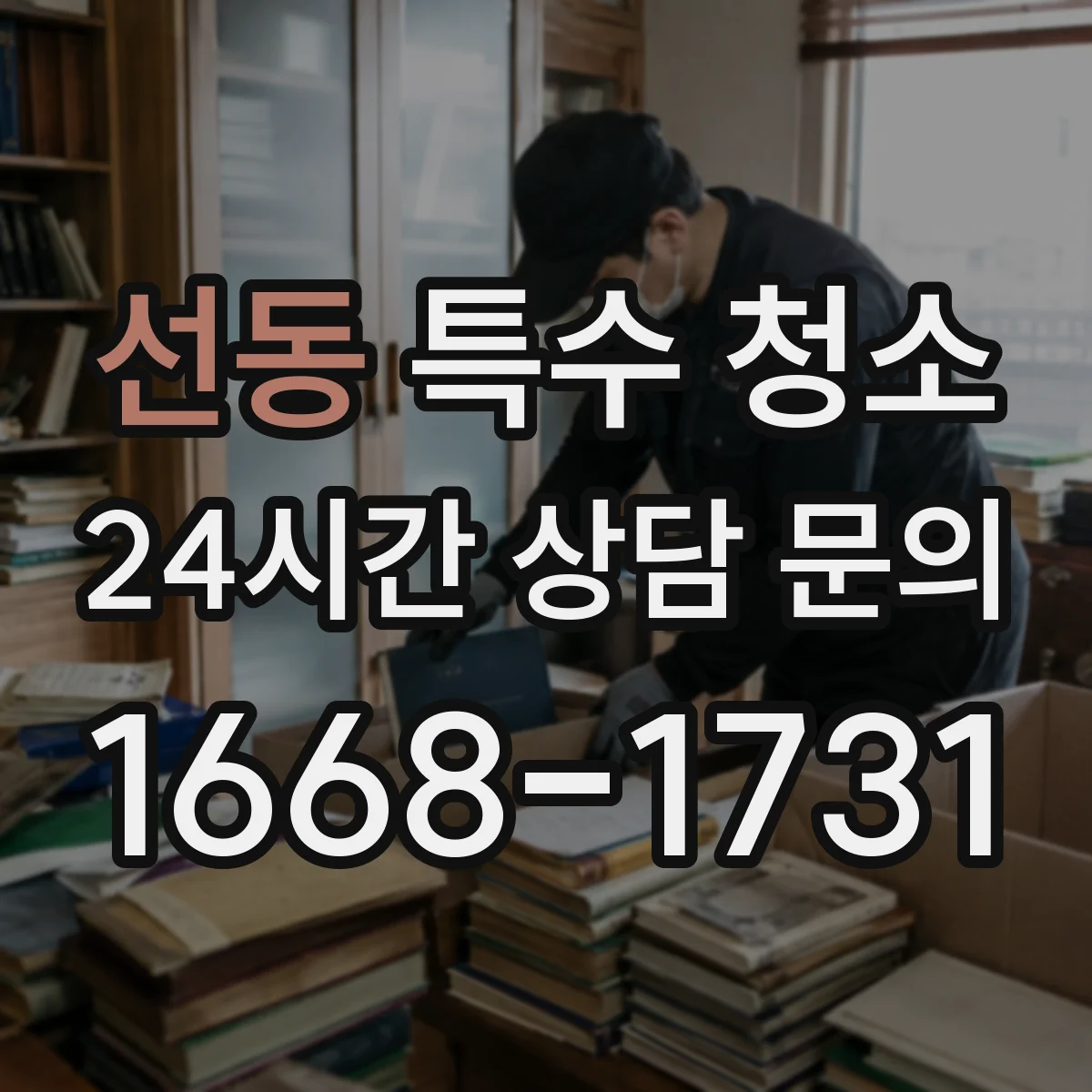 선동 특수 청소