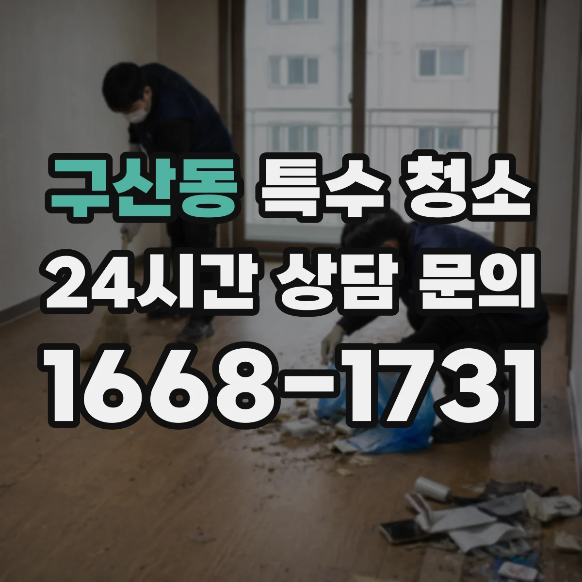 구산동 특수 청소