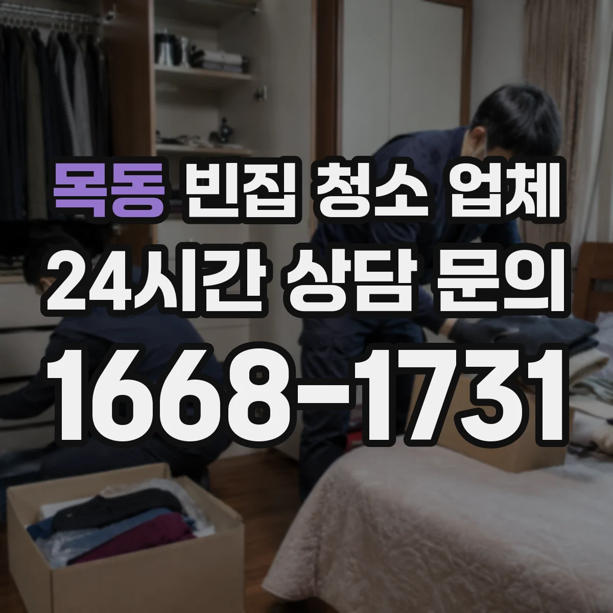 목동 빈집 청소 업체