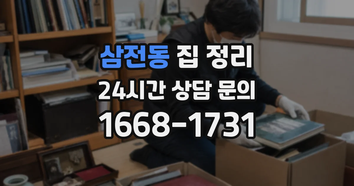 삼전동 집 정리