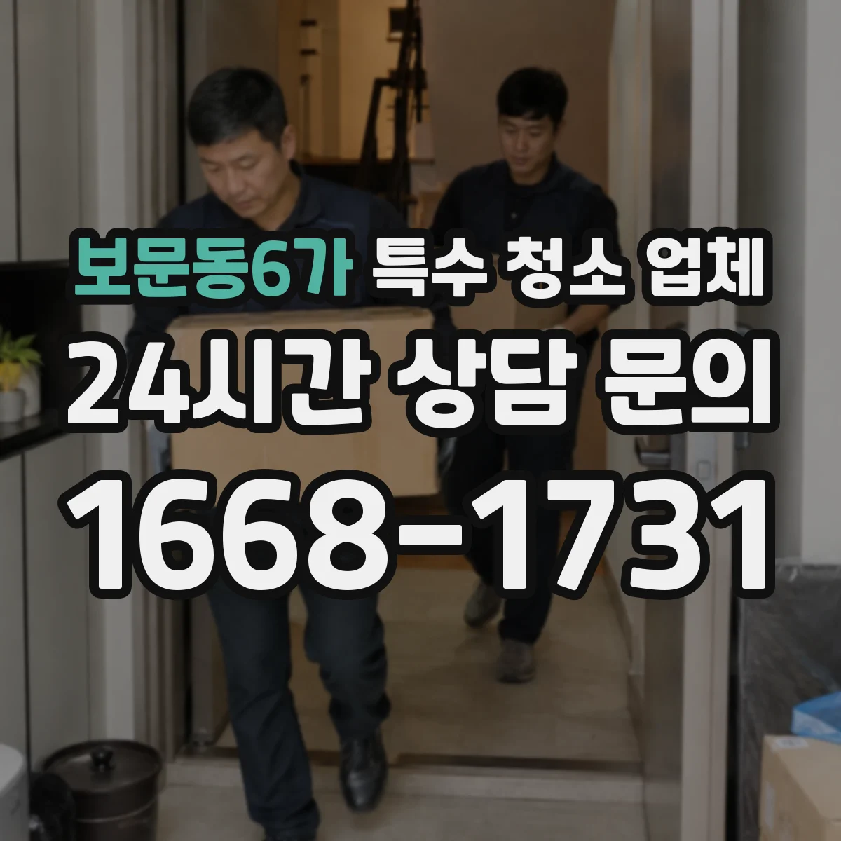 보문동6가 특수 청소 업체