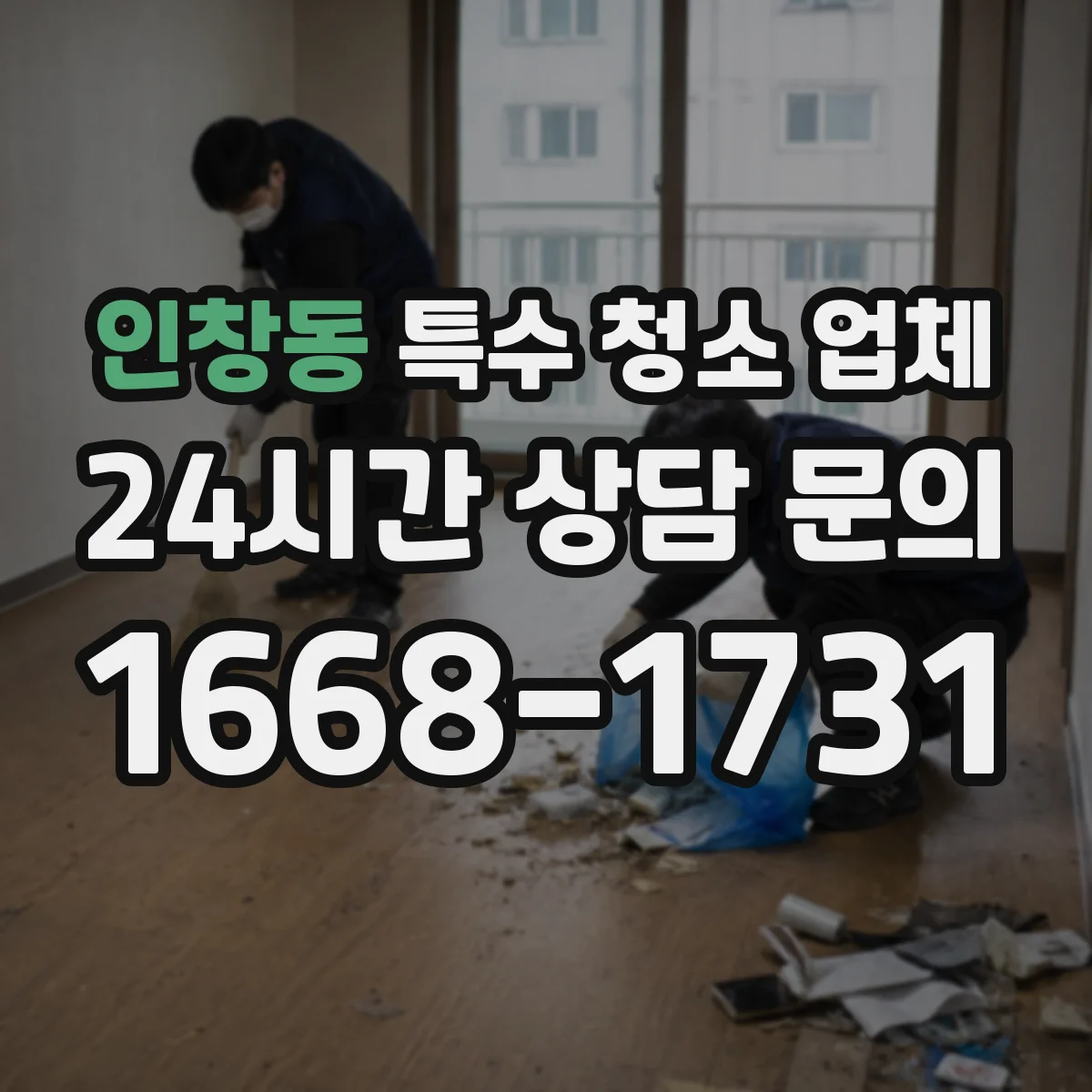 인창동 특수 청소 업체