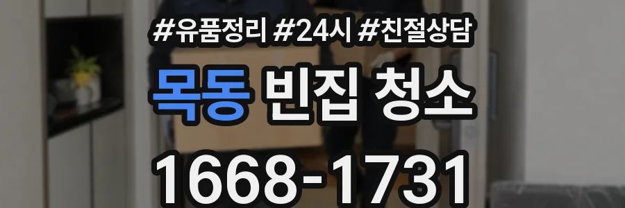 목동 빈집 청소