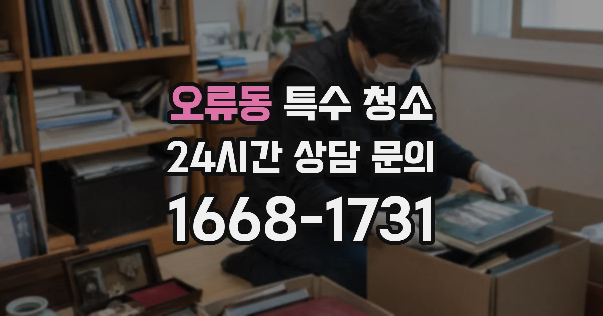 오류동 특수 청소