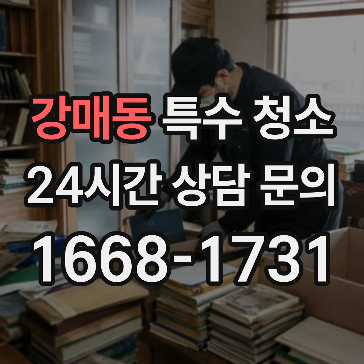 강매동 특수 청소