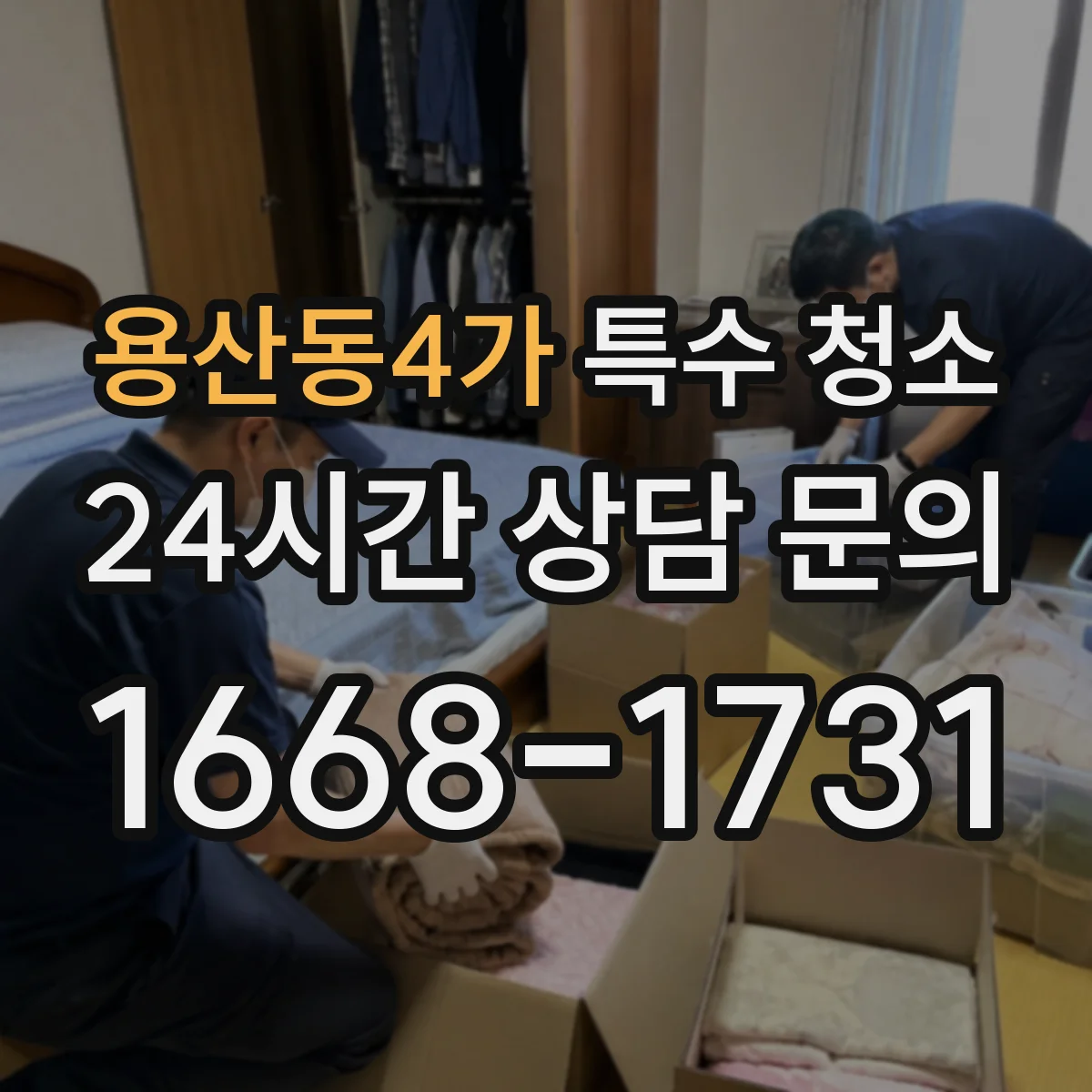 용산동4가 특수 청소