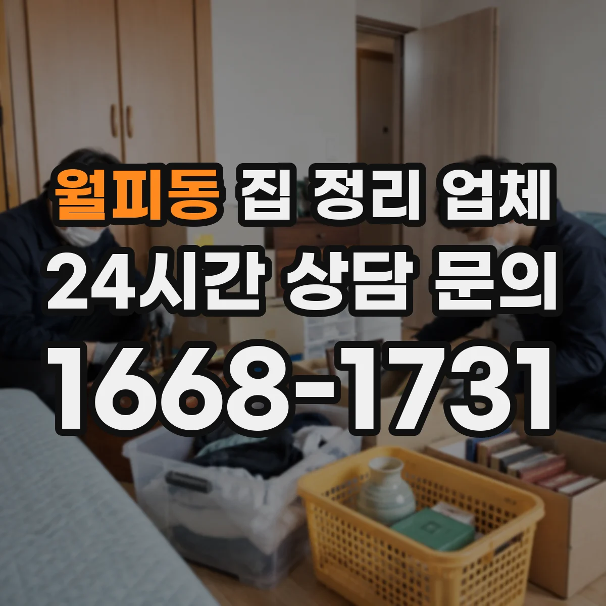 월피동 집 정리 업체
