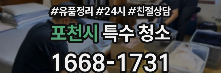 포천시 특수 청소
