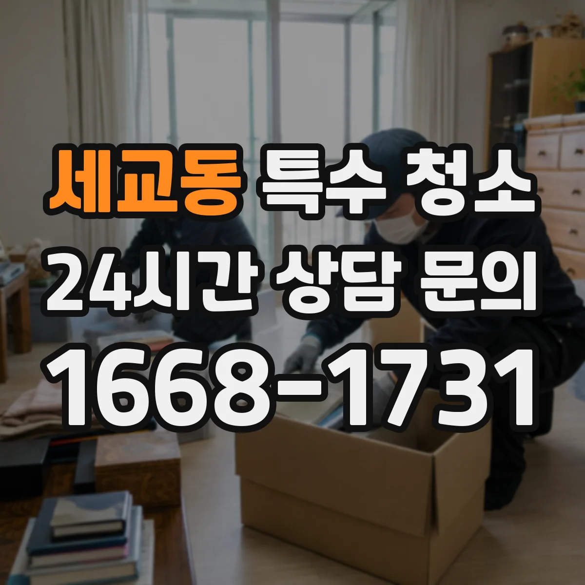 세교동 특수 청소