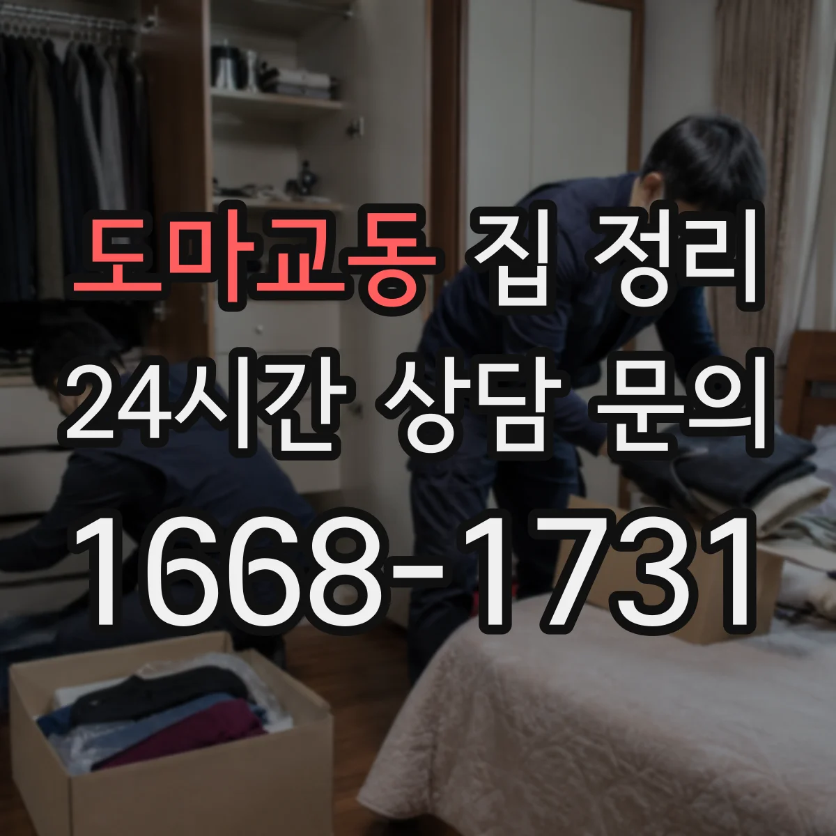 도마교동 집 정리