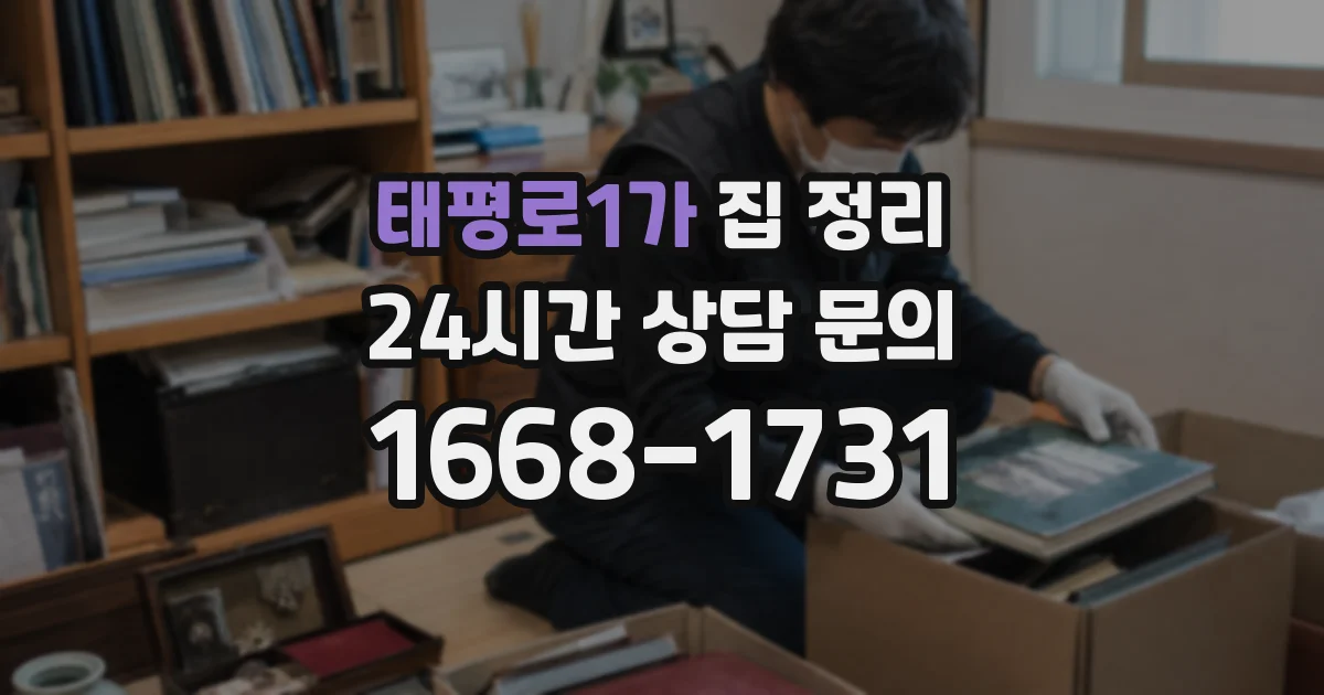 태평로1가 집 정리