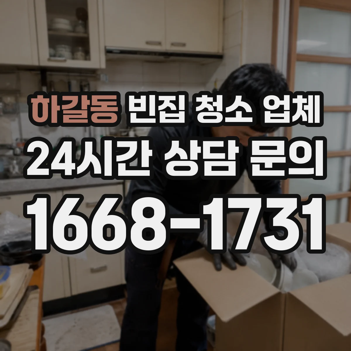 하갈동 빈집 청소 업체