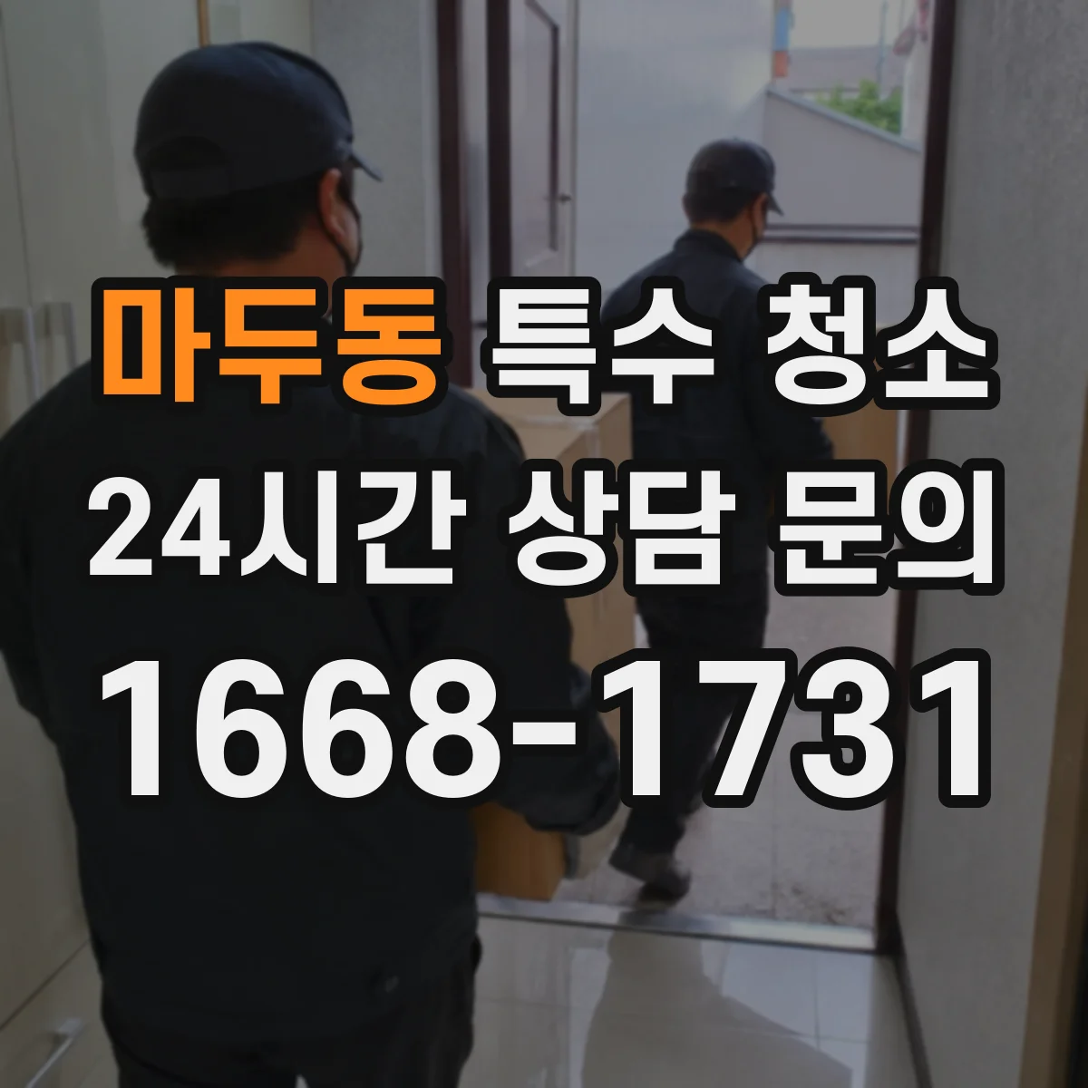 마두동 특수 청소