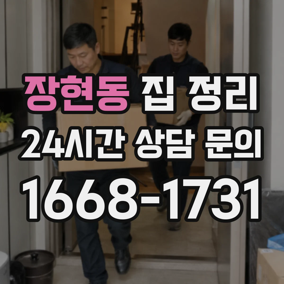 장현동 집 정리