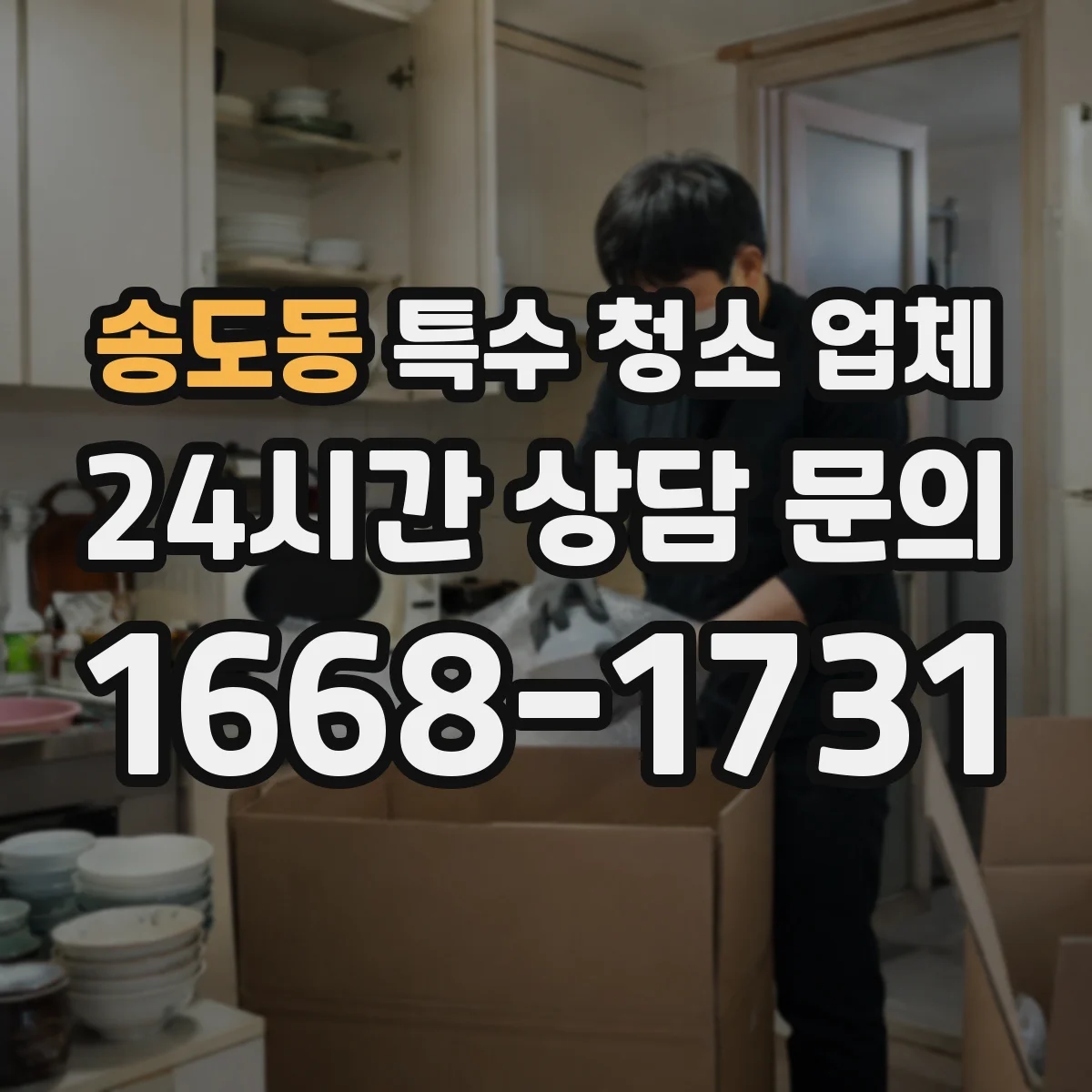 송도동 특수 청소 업체