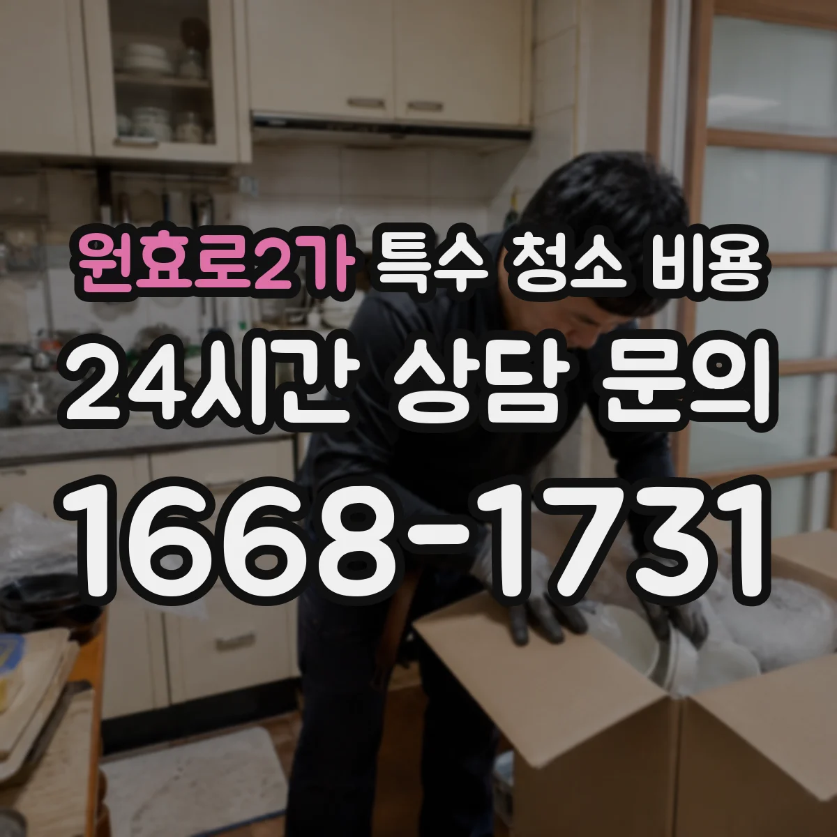 원효로2가 특수 청소 비용