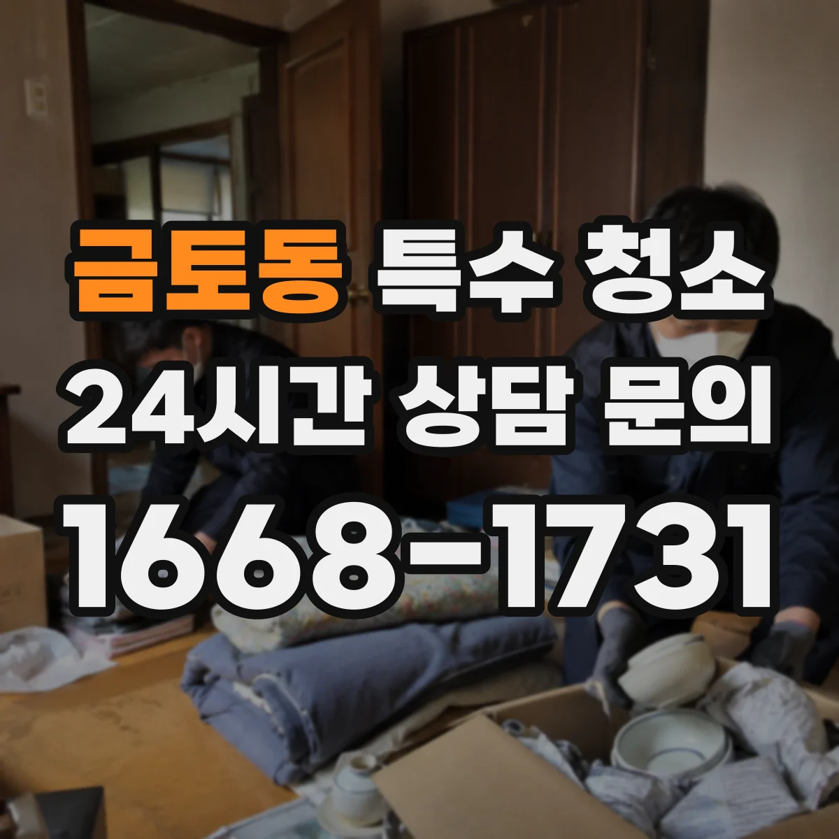 금토동 특수 청소
