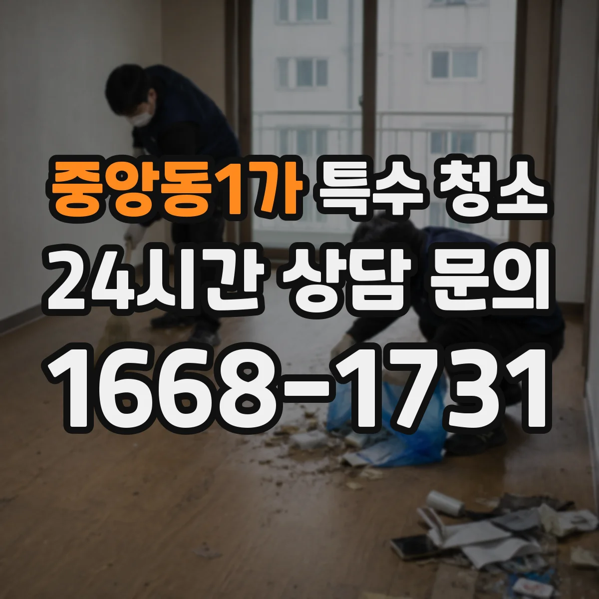 중앙동1가 특수 청소