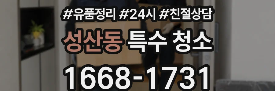 성산동 특수 청소