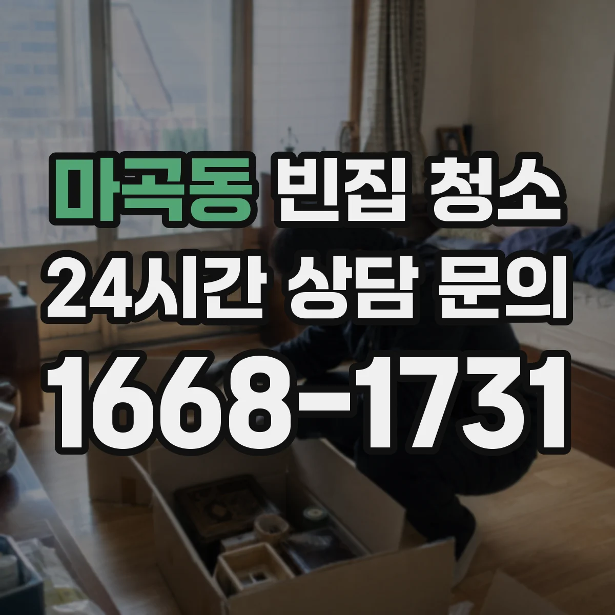 마곡동 빈집 청소