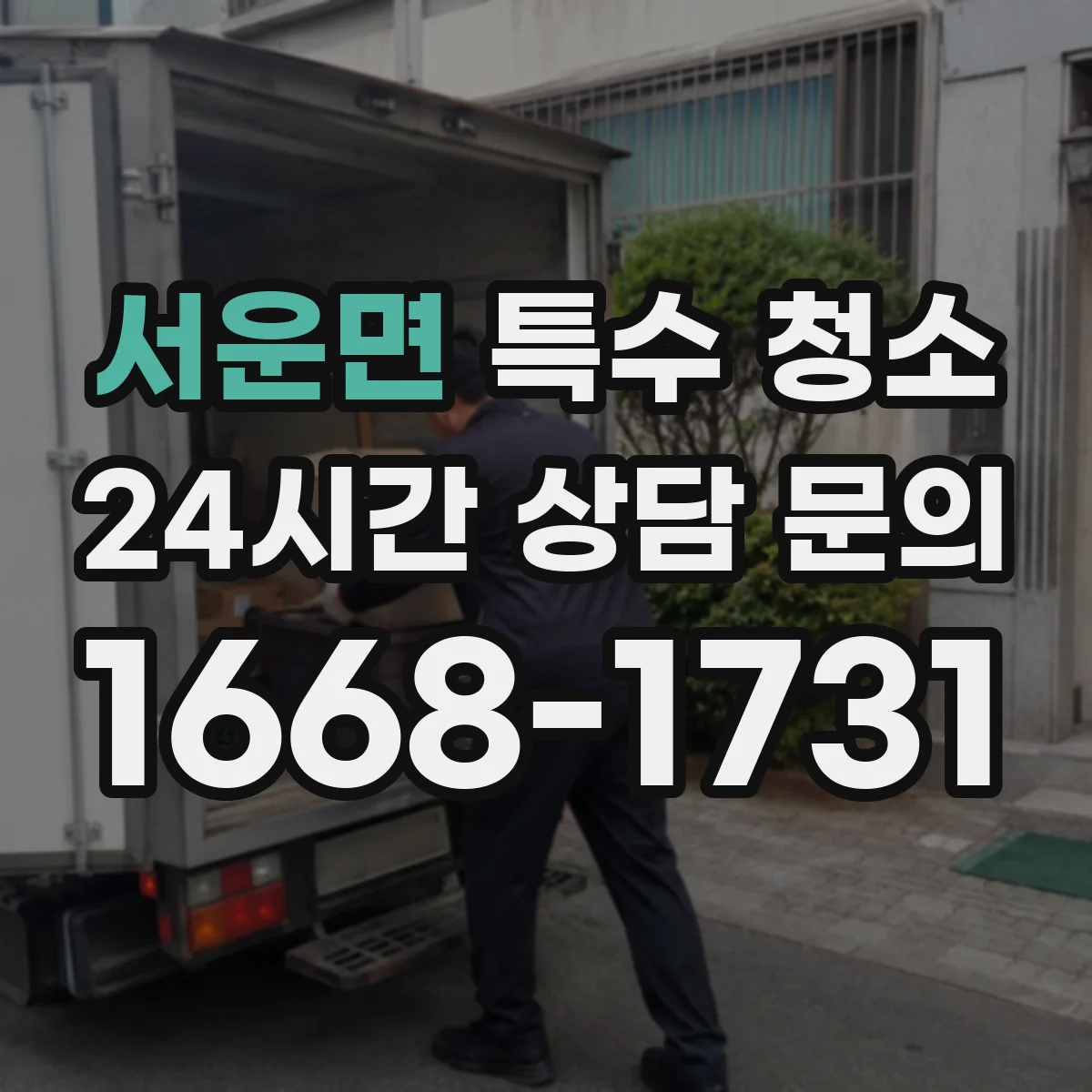 서운면 특수 청소