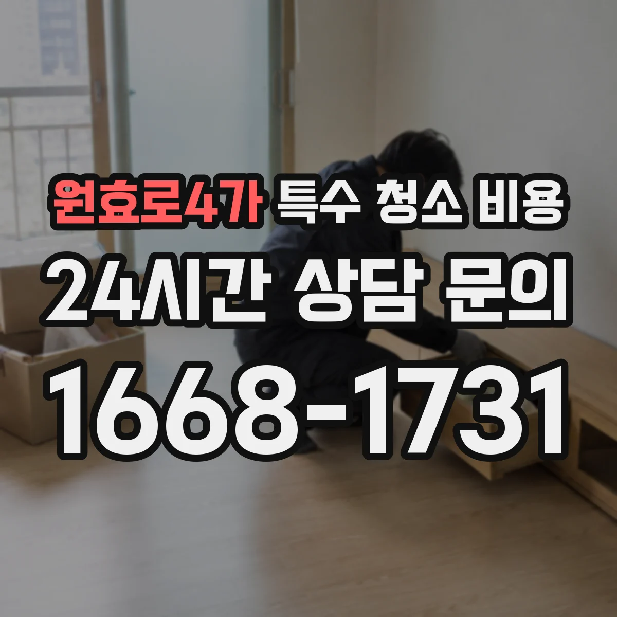 원효로4가 특수 청소 비용