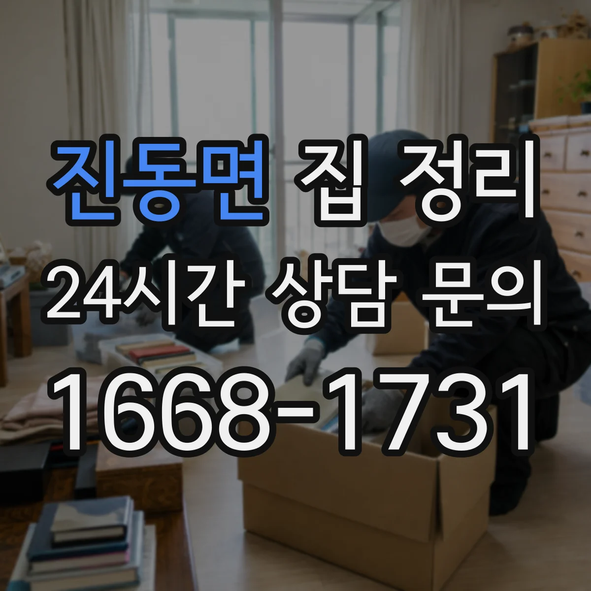 진동면 집 정리