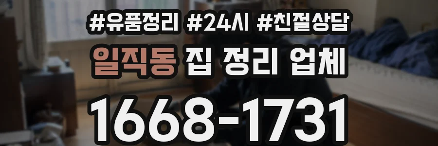 일직동 집 정리 업체