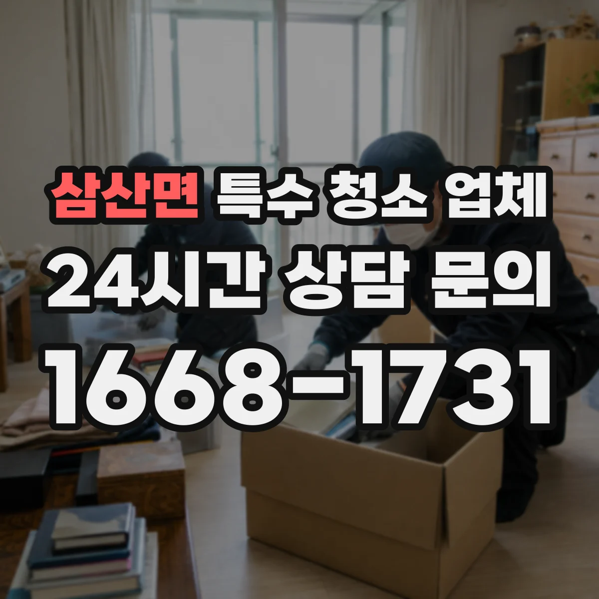 삼산면 특수 청소 업체