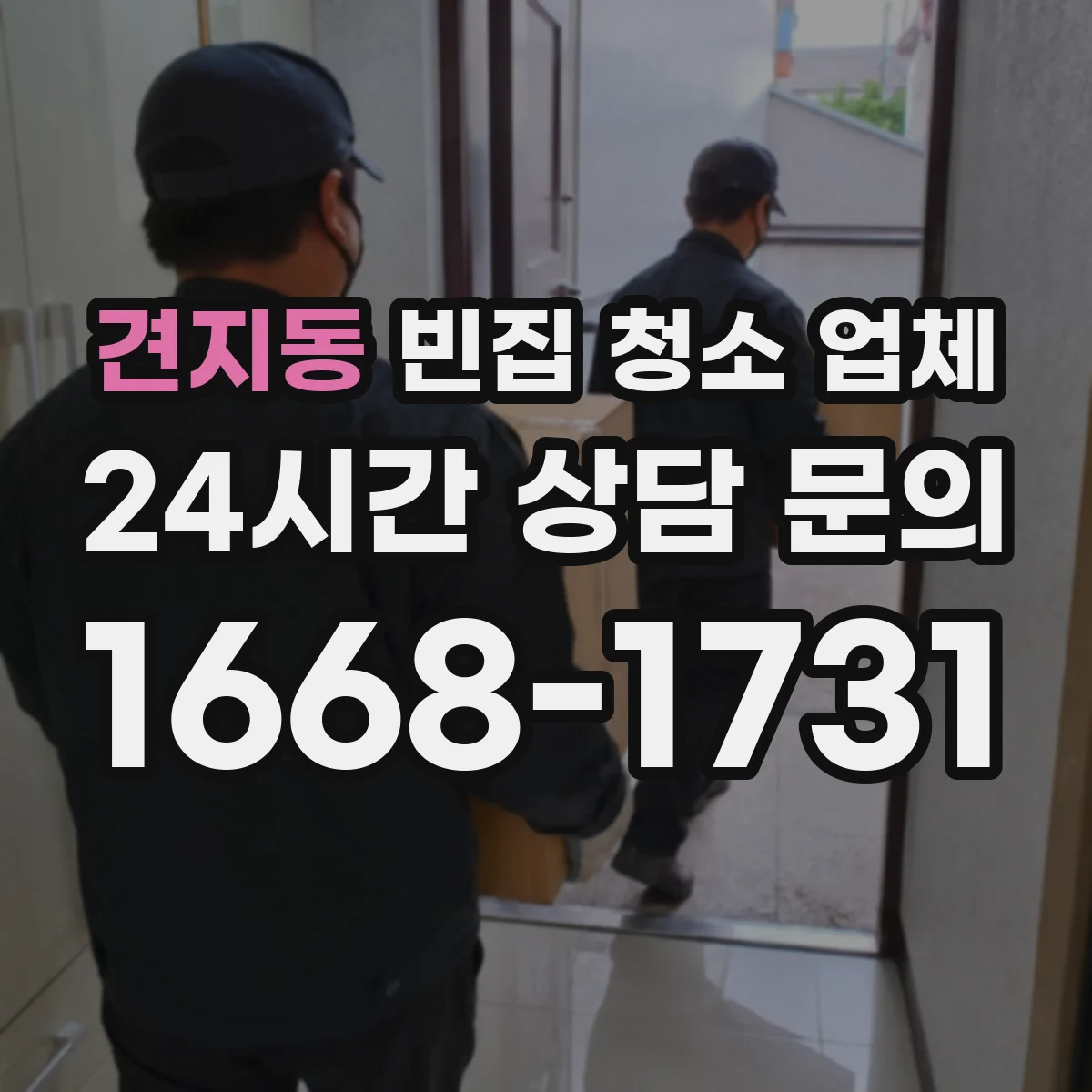 견지동 빈집 청소 업체