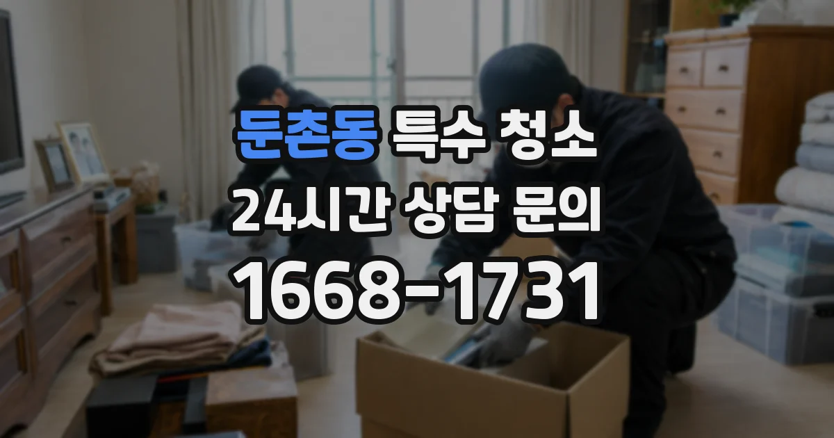 둔촌동 특수 청소
