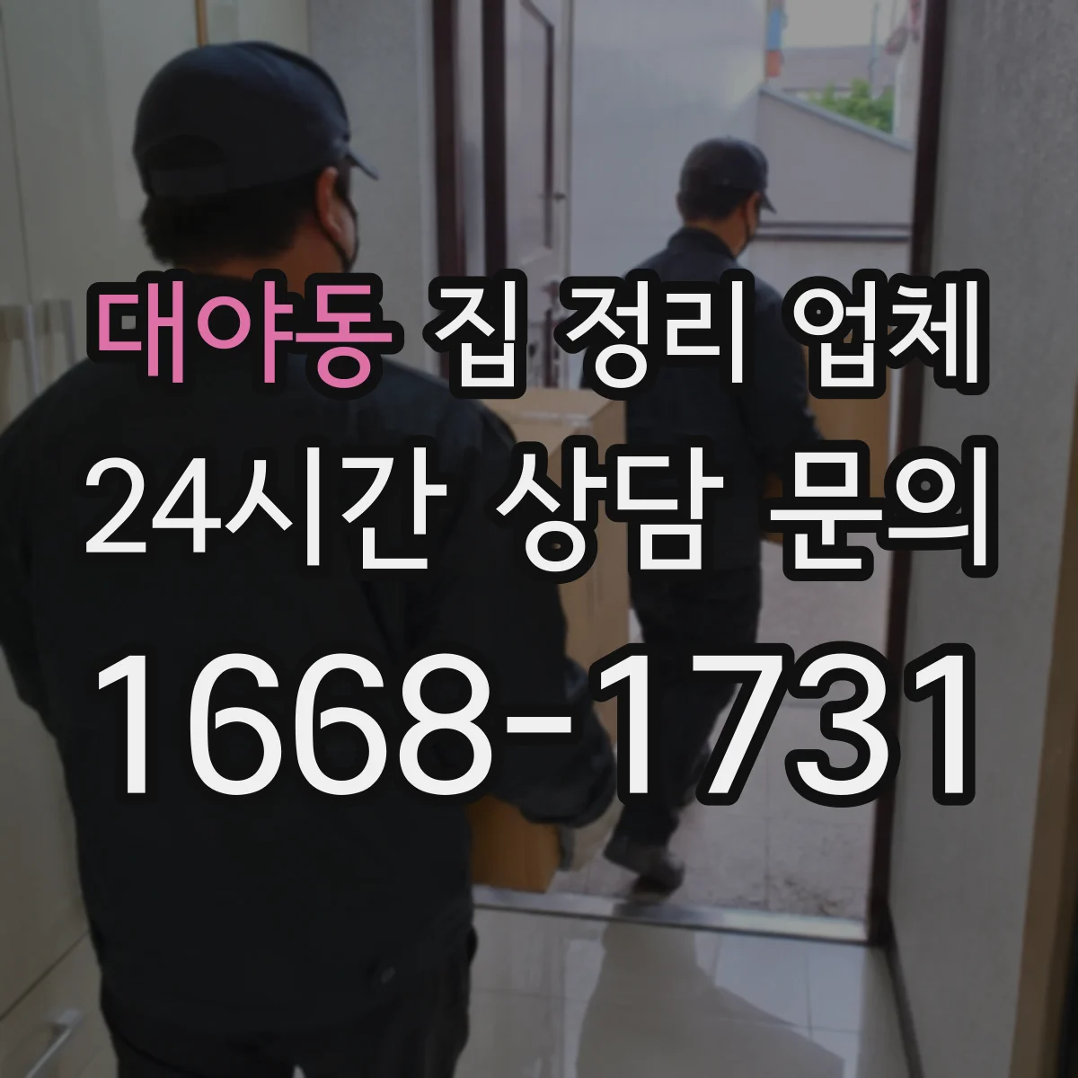 대야동 집 정리 업체