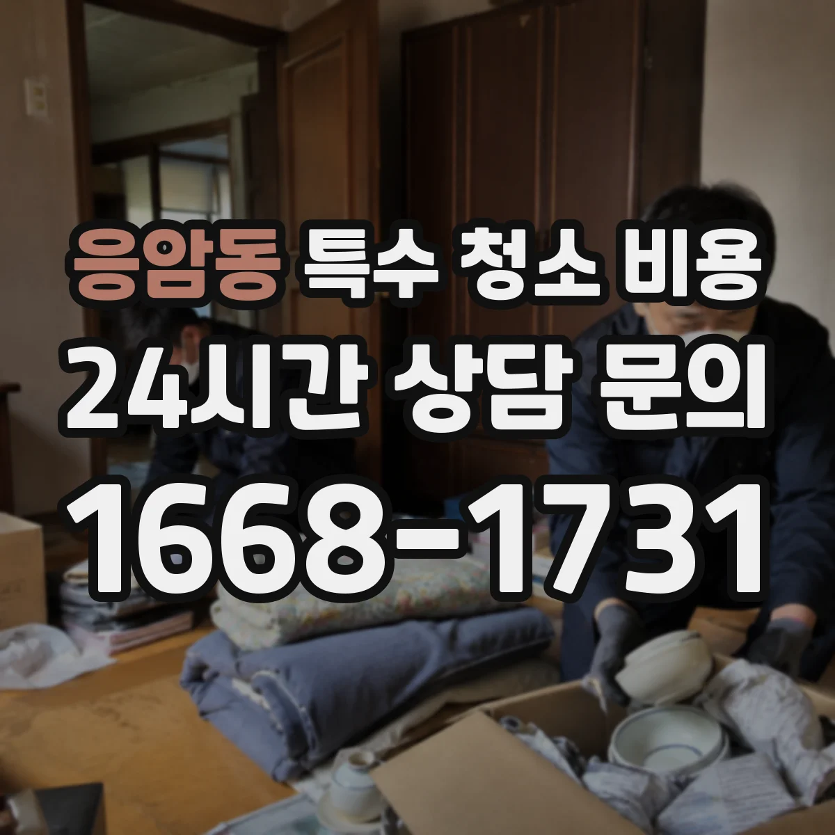 응암동 특수 청소 비용