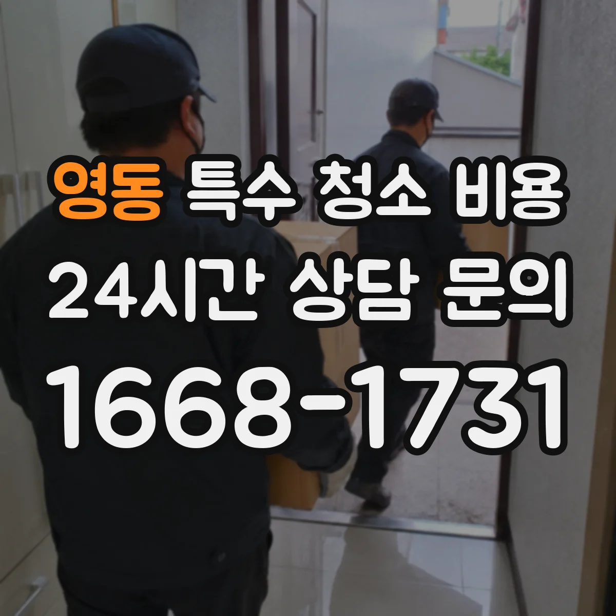 영동 특수 청소 비용