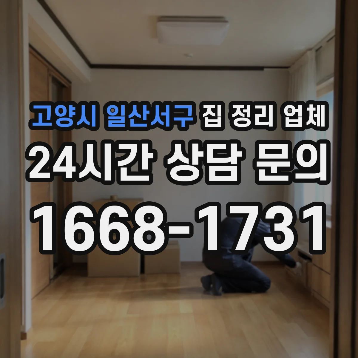 고양시 일산서구 집 정리 업체