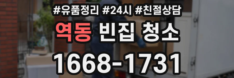 역동 빈집 청소