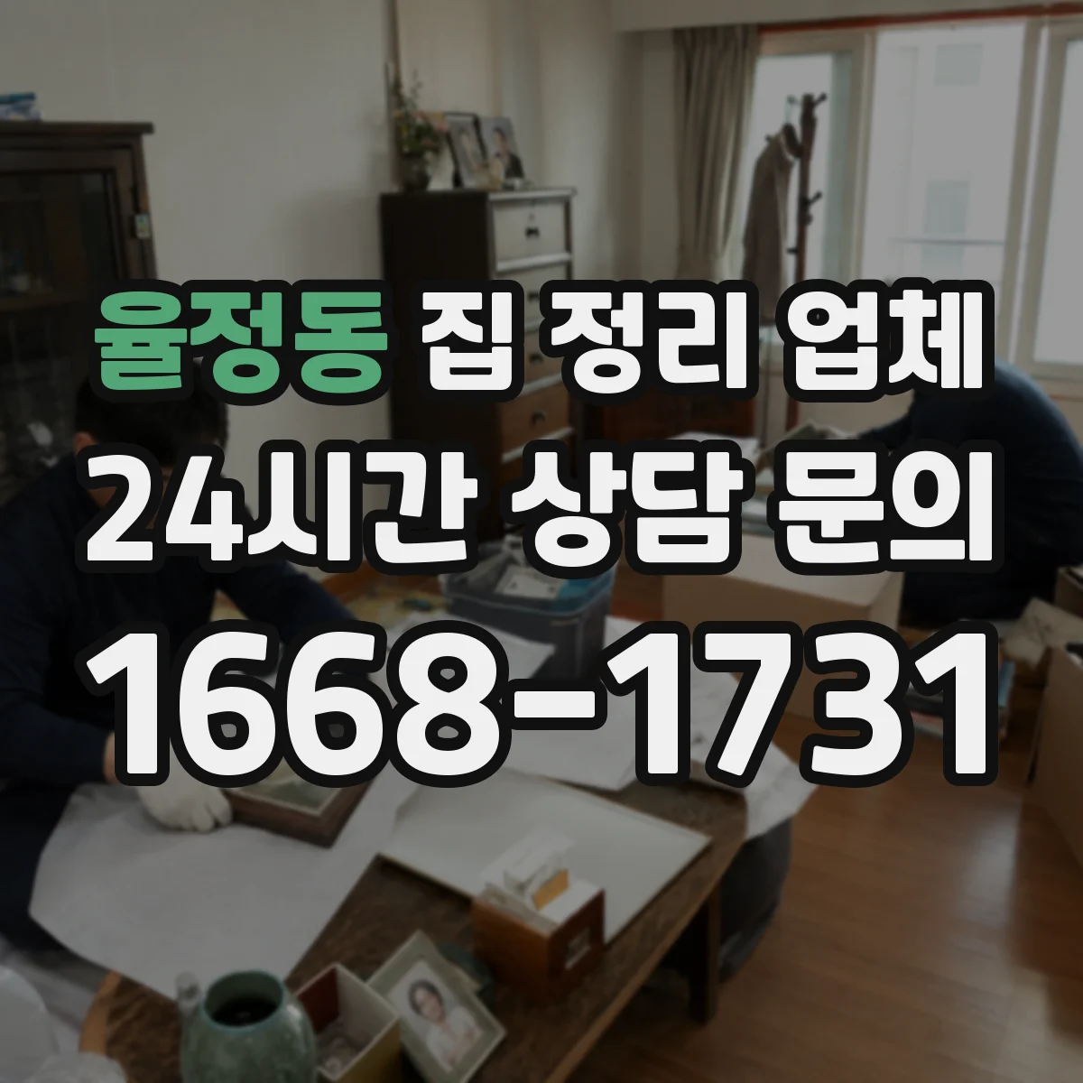 율정동 집 정리 업체